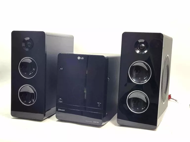WIEŻA STEREO LG CM2760 DOTYKOWA TUNER BLUETOOTH USB CD + PILOT