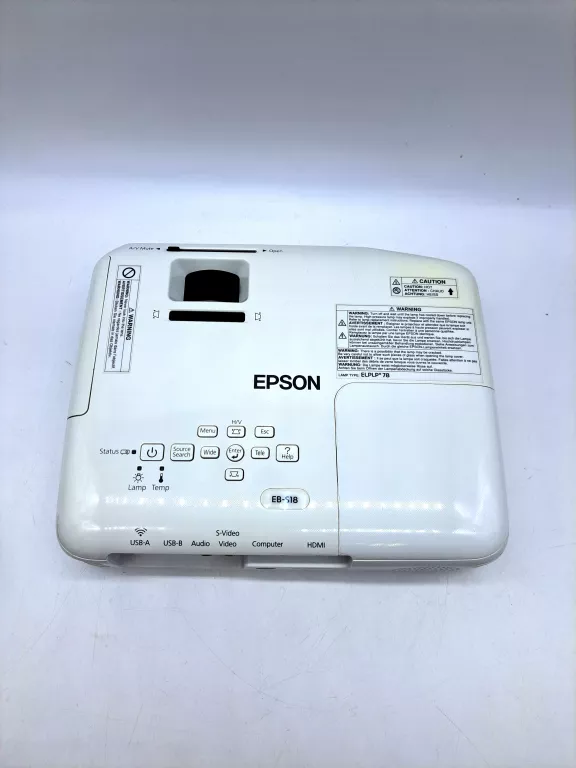 PROJEKTOR EPSON H552B | ZASILACZ | TORBA