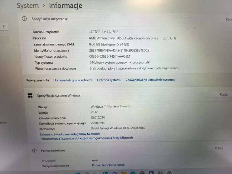 laptop-acer-aspire-3-a315-23-156-amd-athlon-silver-3050u-8gb128gb-ssd-przekatna-ekranu-1560