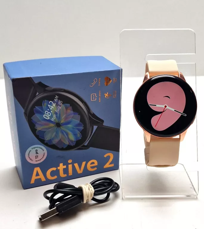 SMARTWATCH BLUETOOTH ACTIVE 2 T2 PRO ZŁOTY