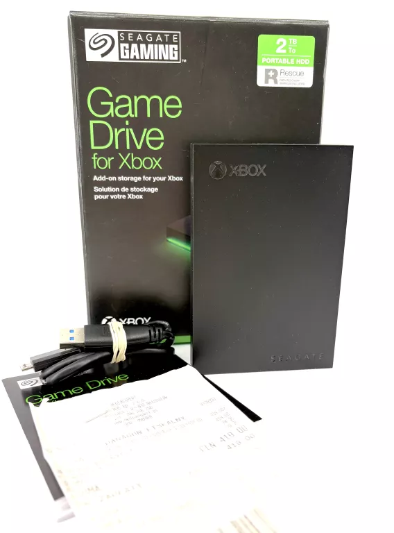 DYSK DO XBOX SEAGATE GAME DRIVE 2TB HDD