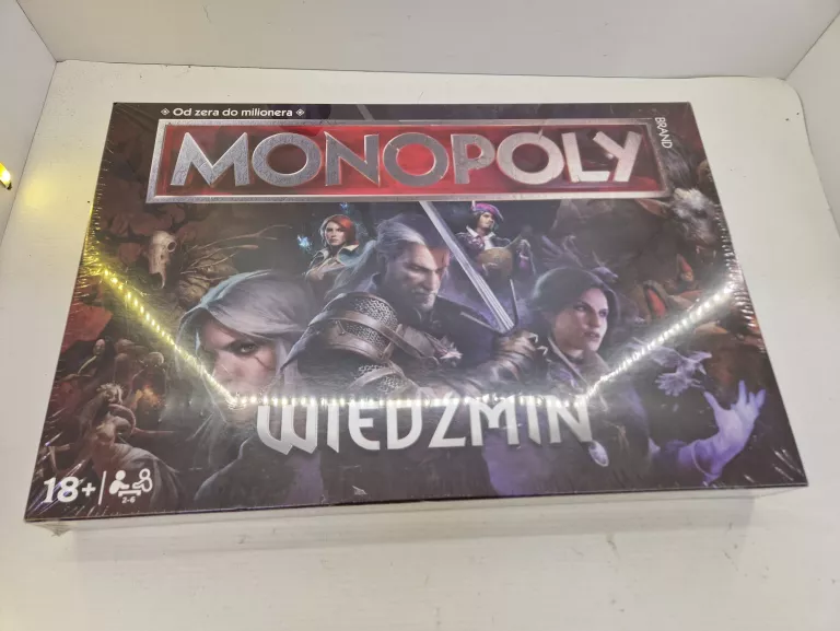 GRA PLANSZOWA MONOPOLY WIEDZMIN