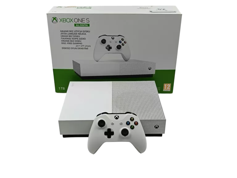 KONSOLA MICROSOFT XBOX ONE S 1TB ALL-DIGITAL EDITION + 1X PAD