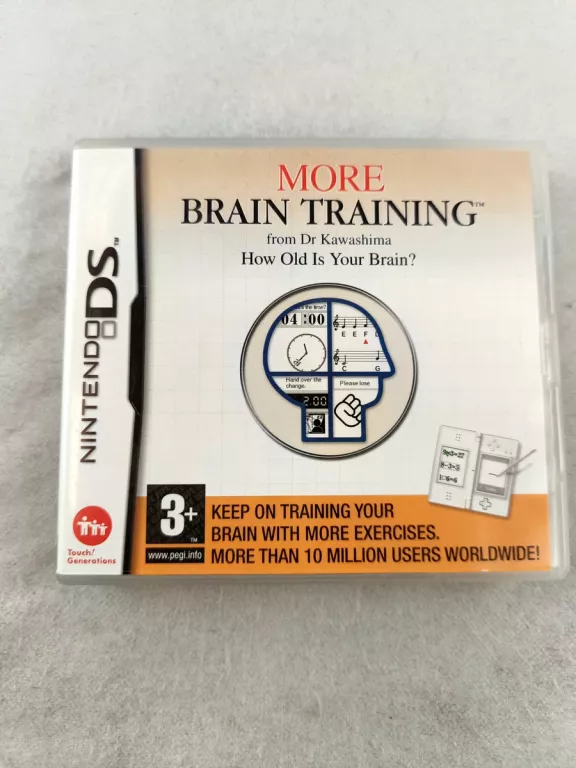 GRA NINTENDO DS MORE BRAIN TRAINING