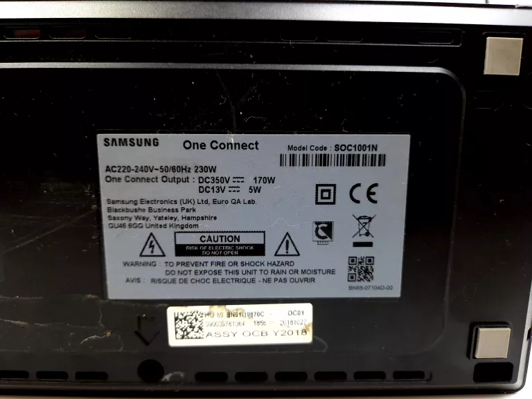 SAMSUNG ONE CONNECT BN91-19870C
