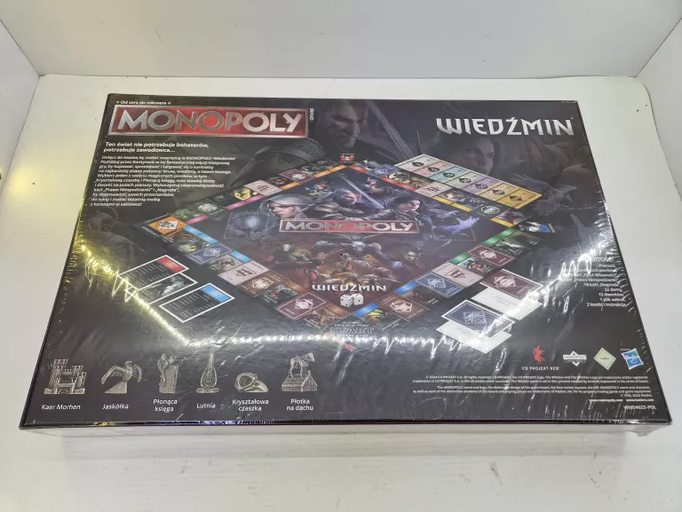 GRA PLANSZOWA MONOPOLY WIEDZMIN