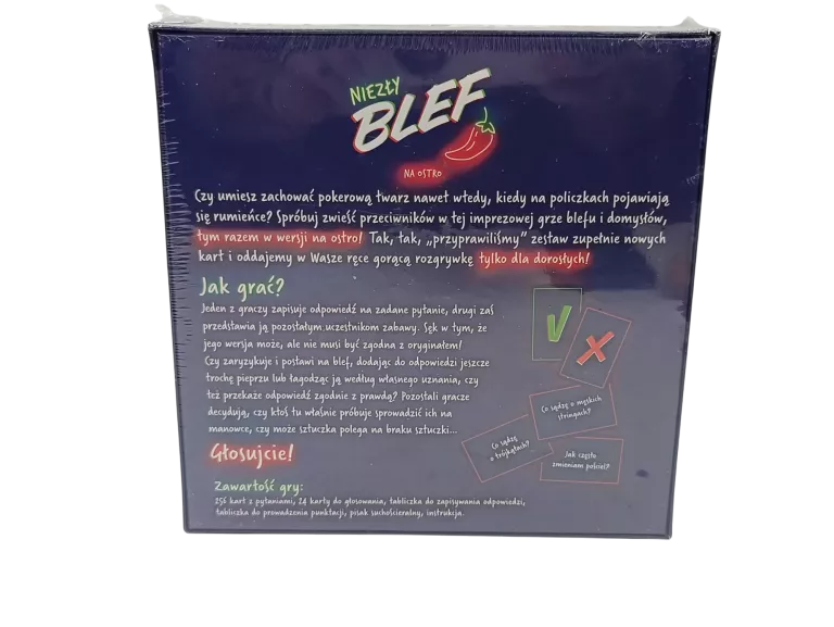 GRA PLANSZOWA NIEZŁY BLEF NA OSTRO 18+