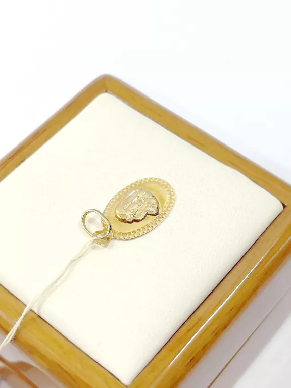ZŁOTY MEDALIK 333 0,55G 23,4MM APART