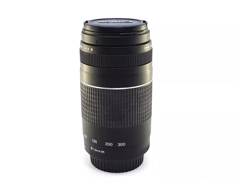 OBIEKTYW CANON ZOOM EF 75-300 MM 1:4.5-5.6 III EF-S