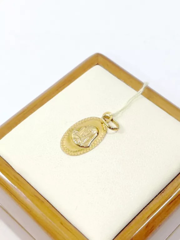 ZŁOTY MEDALIK 333 0,55G 23,4MM APART