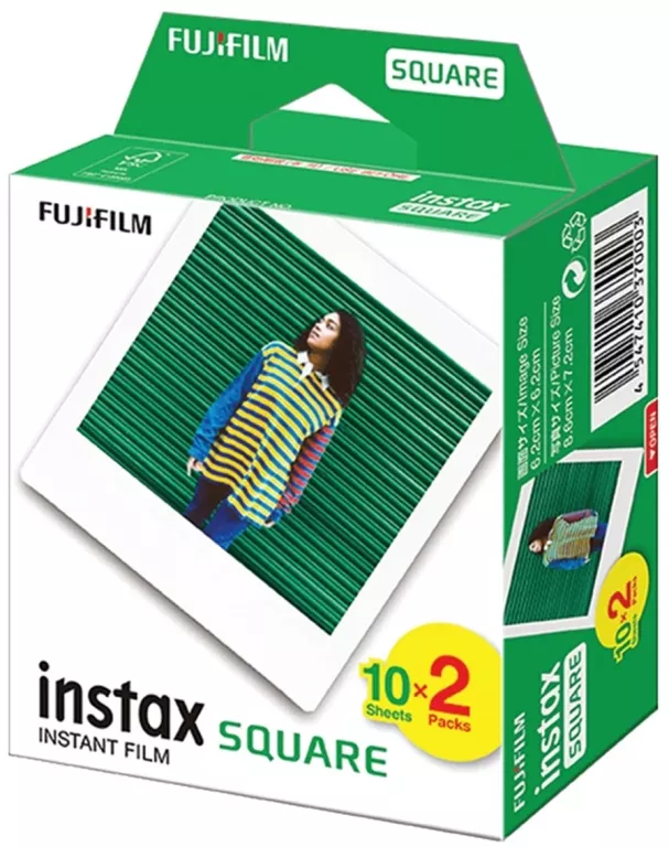 WKŁAD DO APARATU FUJIFILM INSTAX SQUARE 20 SZTUK ORYGINAŁ