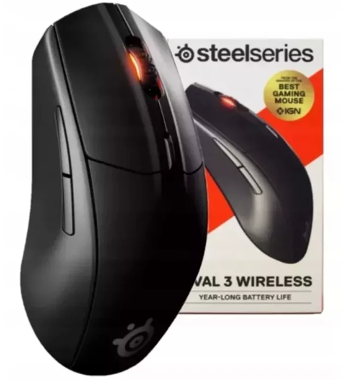 MYSZKA PRZEWODOWA STEELSERIES RIVAL 3 GAMING RGB PODŚWIETLANA