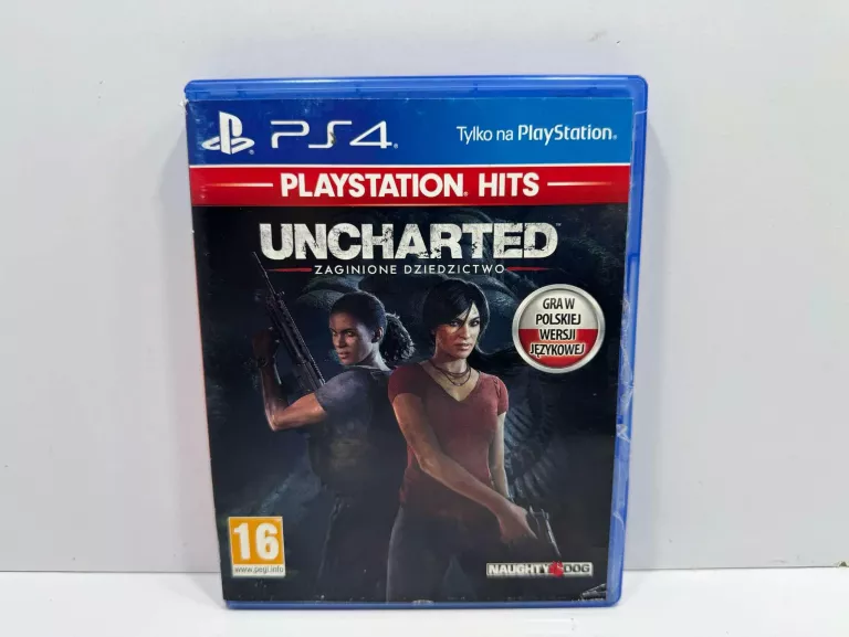 GRA PS4 UNCHARTED ZAGINIONE DZIEDZICTWO