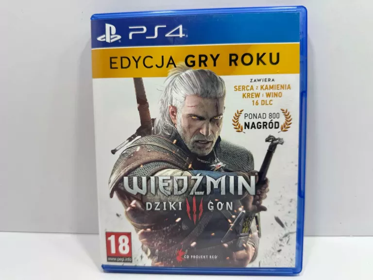 WIEDŹMIN III DZIKI GON PS4