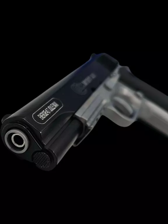 WIATRÓWKA CYBERGUN COLT 1911 A1 METAL SLIDE DUAL TONE BLACK-SILVER