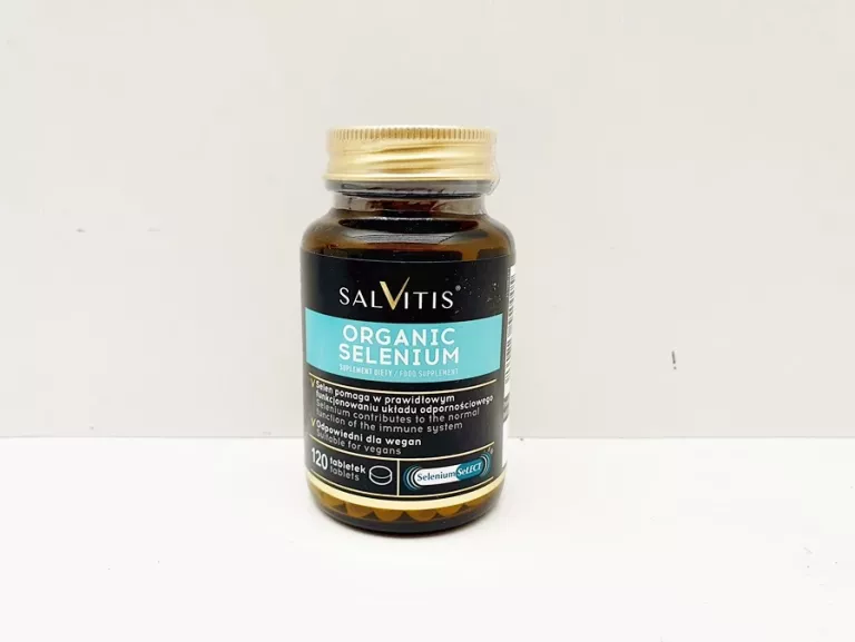 SALVITIS ORGANIC SELENIUM, TABLETKI POWLEKANE, 120 SZT.