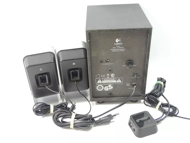 ZESTAW GŁOŚNIKÓW 2.1 LOGITECH LS21 4 W CZARNY