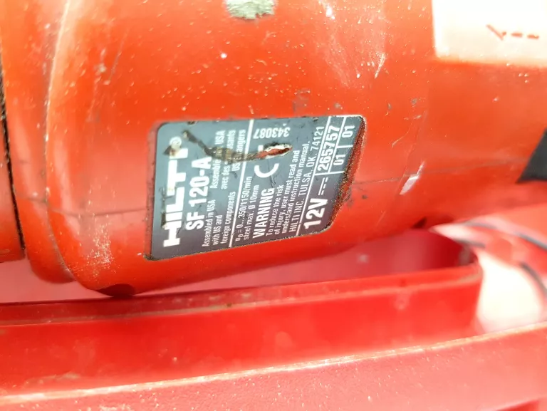 WKRETARKA HILTI SF 120-A