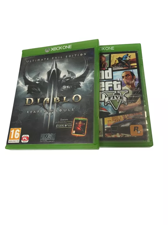 GRY XBOX ONE GTA 5 DIABLO