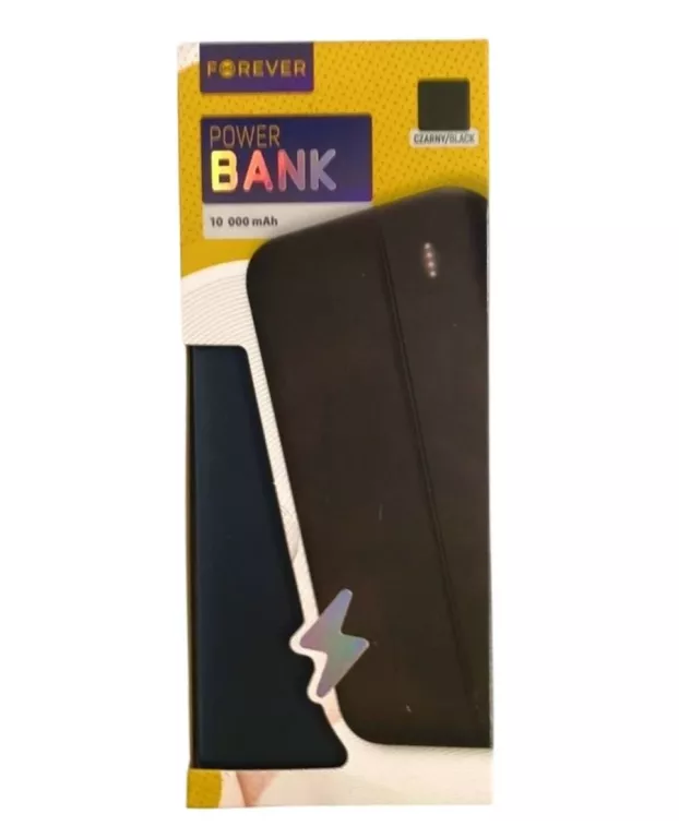 POWERBANK FOREVER CORE 10000MAH 18W CZARNY (YPBK-01)