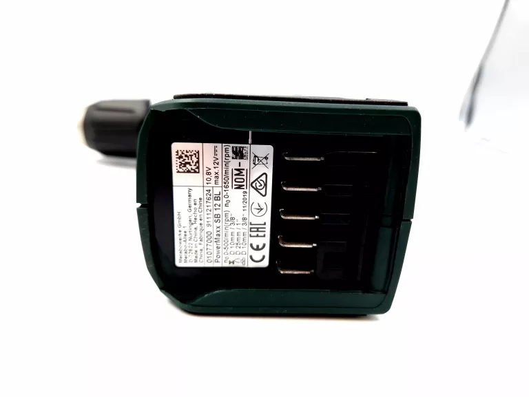 WIERTARKO WKRĘTARKA UDAROWA METABO POWERMAXX SB 12 BL IGŁA