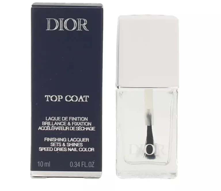 DIOR VERNIS NAIL LACQUER TOP COAT LAKIER NAWIERZCHNIOWY DO PAZNOKCI 10ML
