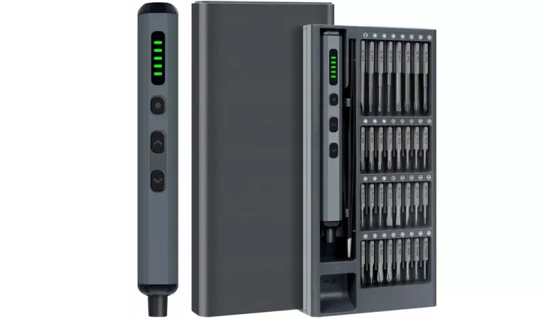 ZESTAW ŚRUBOKRĘTÓW ELEKTRYCZNY WYKRĘTAK PRECYZYJNY 68 W 1 USB-C REGULOWANY