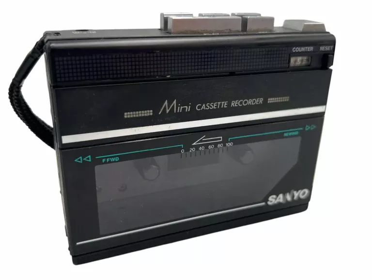 SANYO M1120 WALKMAN DYKTAFON MINI CASSETTE RECORDER