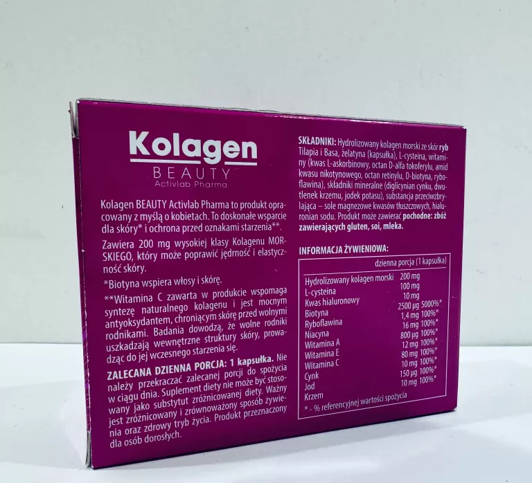 KOLAGEN BEAUTY 30 KAPSUŁEK ACTIVLAB PHARMA