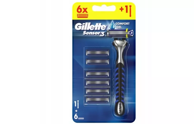 MASZYNKA DO GOLENIA GILLETTE SENSOR3 + 6 WKŁADÓW