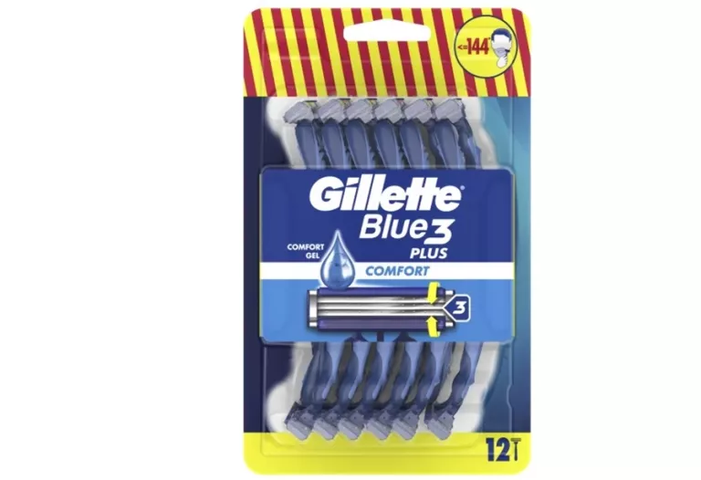 MASZYNKA DO GOLENIA GILLETTE BLUE3 PLUS COMFORT 12 SZT