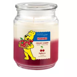 HARIBO ŚWIECA ZAPACHOWA 2W1 WANILIA WIŚNIOWA COLA 510G