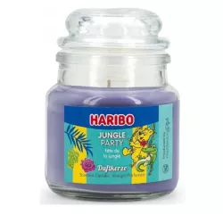 ŚWIECA ZAPACHOWA JUNGLE PARTY HARIBO 85 G