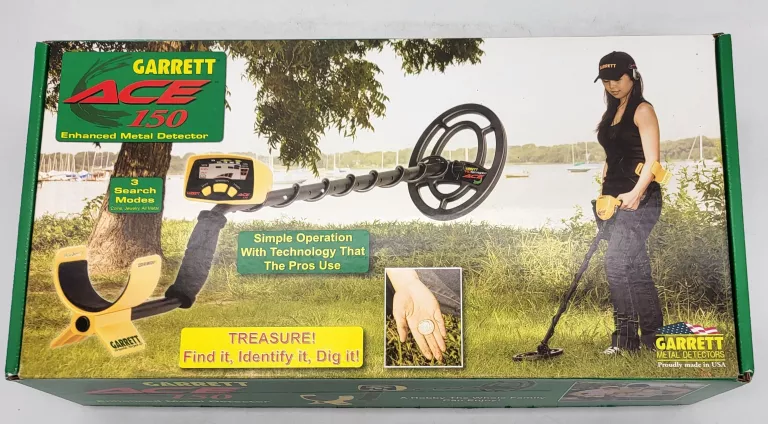 WYKRYWACZ GARRETT ACE 150 KOMPLET+CEWKA NEL HUNTER 12,5+PUD
