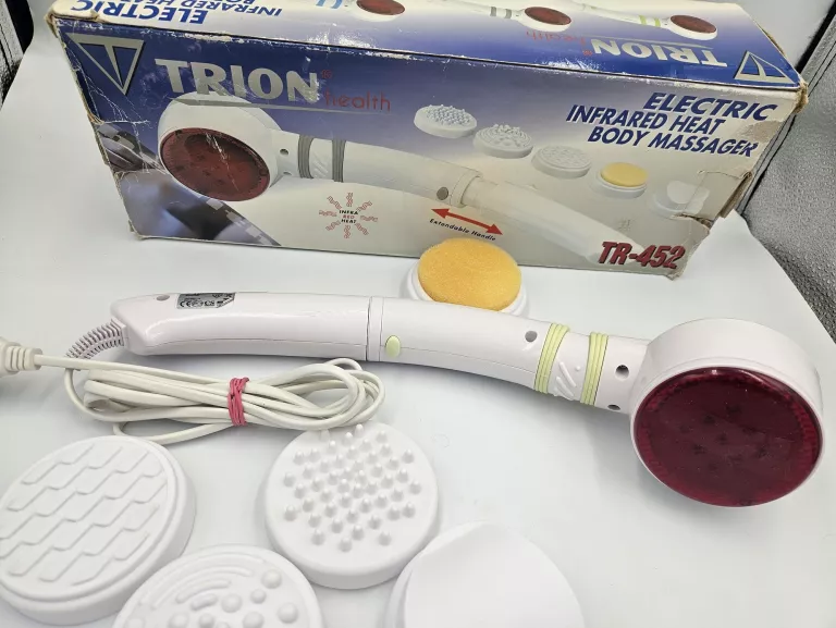 MASAŻER ELEKTRYCZNY NA PODCZERWIEŃ TRION TR-452 NAKŁADKI