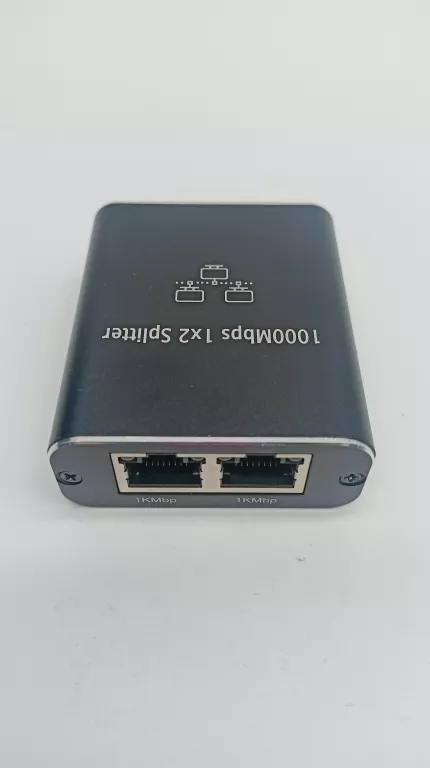SPLITTER LAN 1X2 ADAPTER ROZGAŁĘŹNIK RJ45 GIGABIT 1000MBPS
