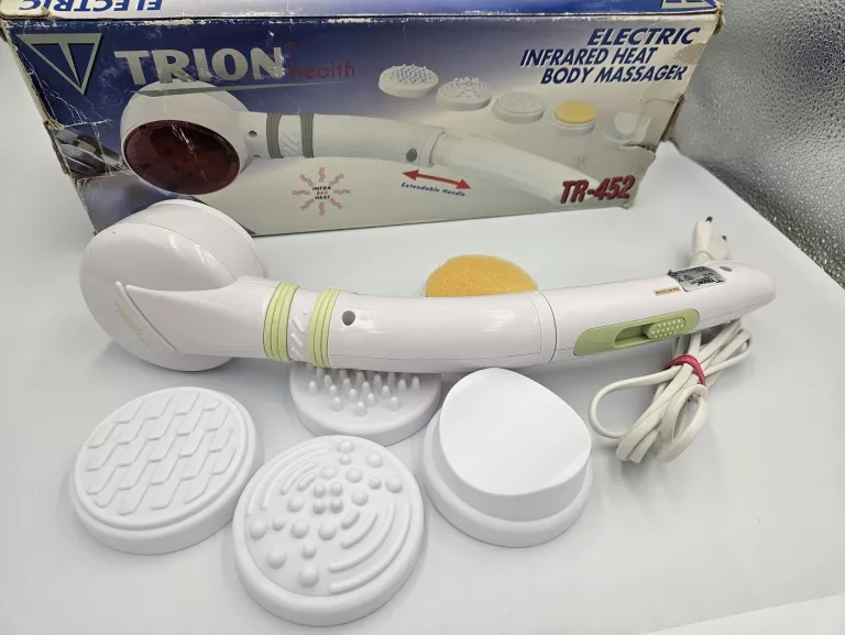 MASAŻER ELEKTRYCZNY NA PODCZERWIEŃ TRION TR-452 NAKŁADKI
