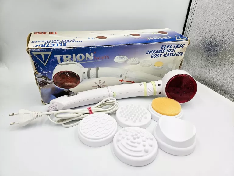 MASAŻER ELEKTRYCZNY NA PODCZERWIEŃ TRION TR-452 NAKŁADKI