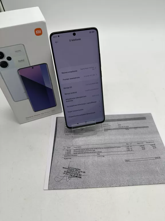 REDMI NOTE 13 PRO + 5G 12/512GB GWARANCJA OD 19-09-2024