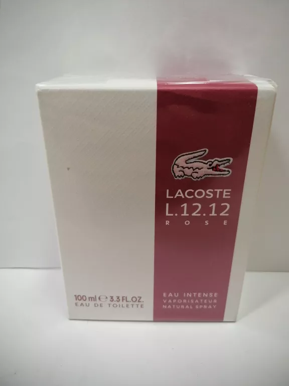 LACOSTE L.12.12 ROSE EAU INTENSE EDT 100ML