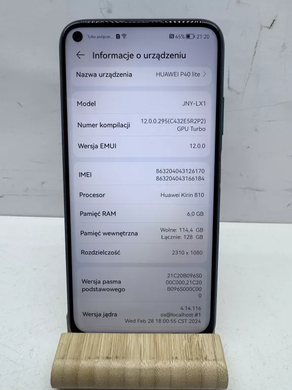 TELEFON HUAWEI P40 LITE 6GB/128GB