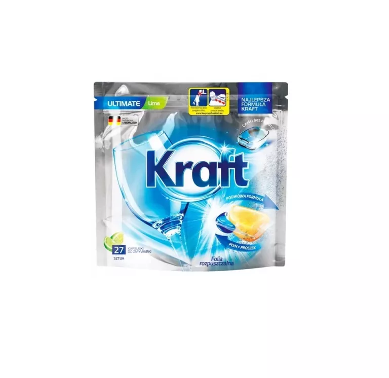 KAPSUŁKI DO ZMYWARKI ULTIMATE KRAFT LIME 27 SZT.