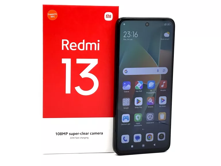 XIAOMI REDMI 13 4G(LTE) 8/256GB CZARNY