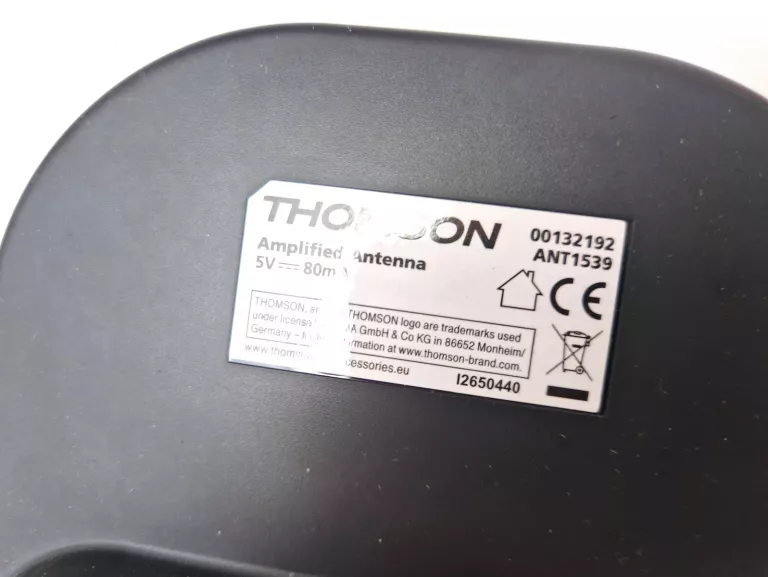ANTENA WEWNĘTRZNA THOMSON ANT1539 DVB-T;T2/HDTV