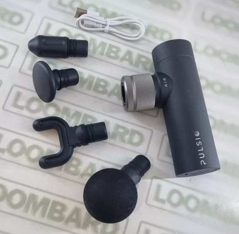 MINI PISTOLET DO MASAŻU PULSIO AIR Z ALUMINIOWYM KORPUSEM