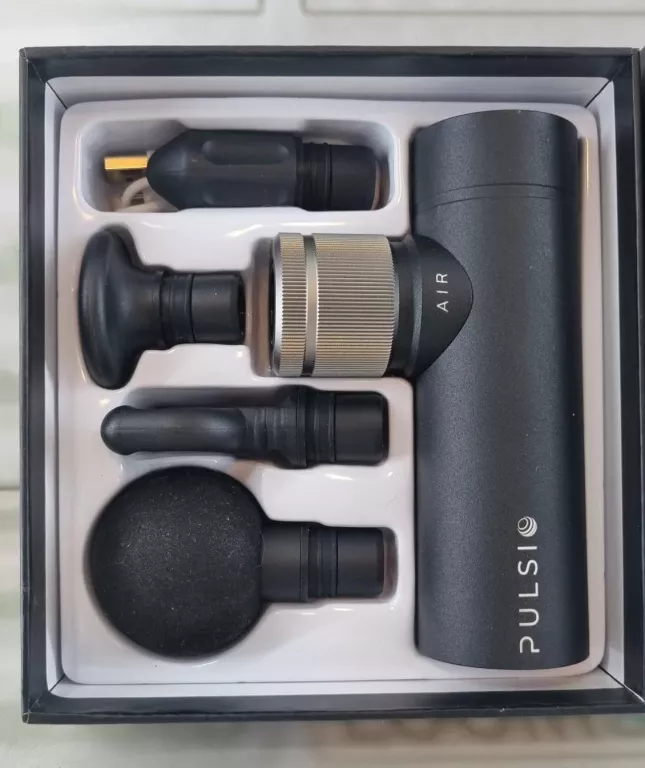 MINI PISTOLET DO MASAŻU PULSIO AIR Z ALUMINIOWYM KORPUSEM