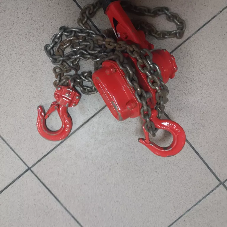 WCIĄGNIK DŹWIGOWY ZBUD WCIAGARKA 800KG ŁAŃCUCH 3 METRY