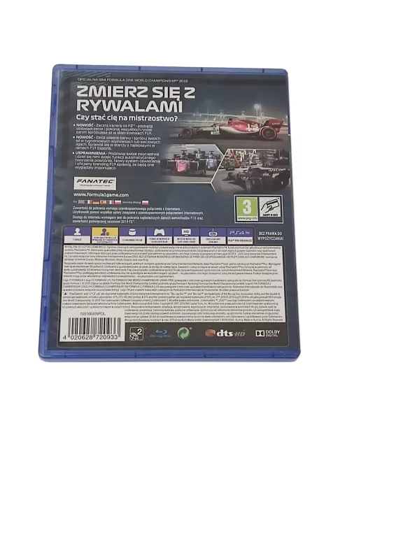 GRA NA PS4 F1 2019