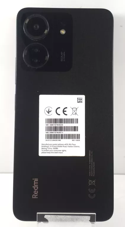 TELEFON XIAOMI REDMI 13C 4/128GB