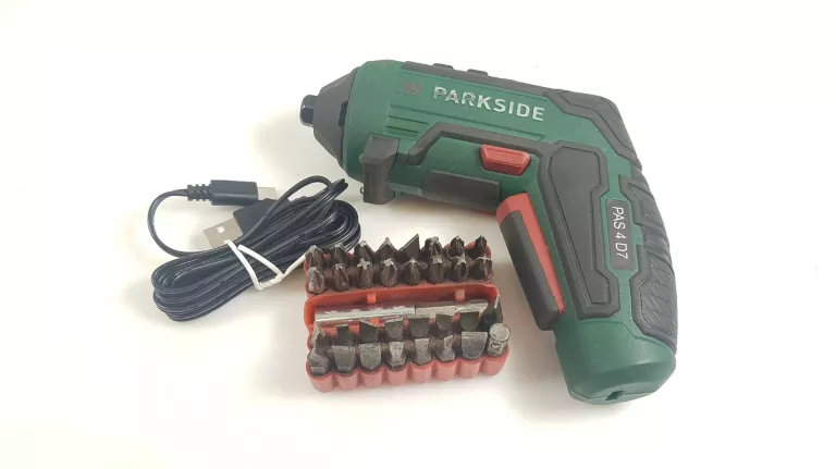 AKUMULATOROWA WKRĘTARKA 4 V, PARKSIDE PAS 4 D7